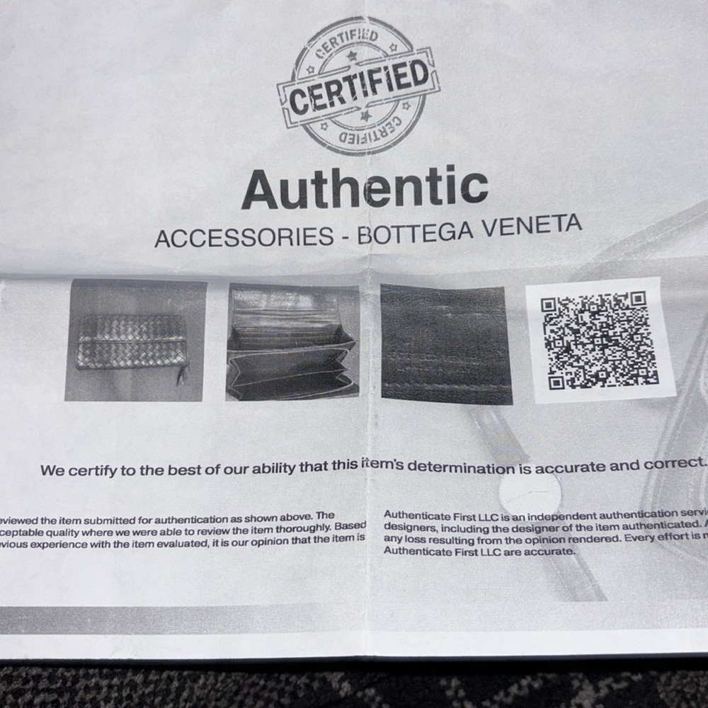 -🖤- Authentic Bottega Veneta Intrecciato Wallet Black - Picture 7 of 7